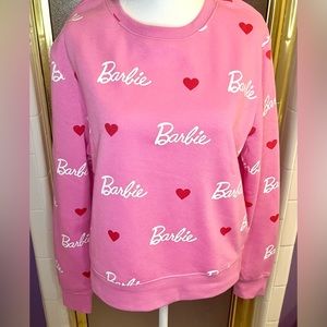 BARBIE + HEARTS + Sweatshirt